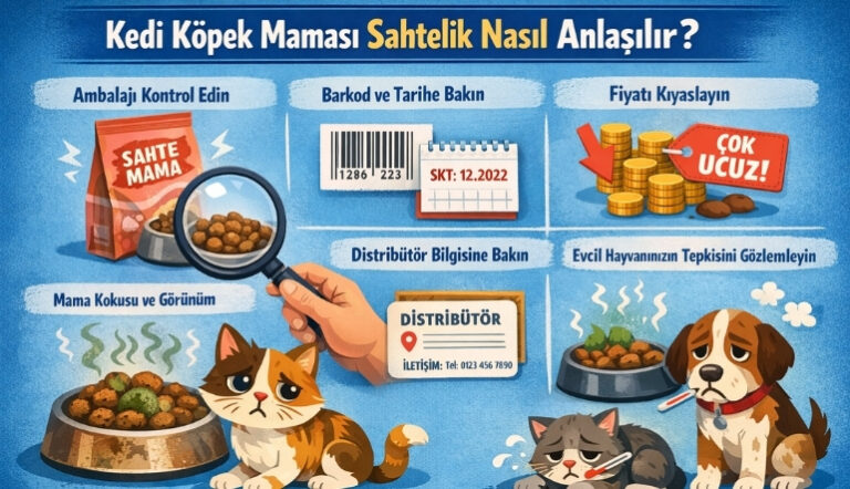 Kedi Köpek Maması Sahtelik Nasıl Anlaşılır?